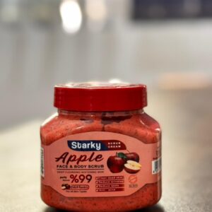 كريم صنفرة طبيعي بالتفاح للوجه والجسم من ستاركي