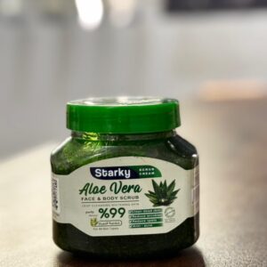 كريم صنفرة طبيعي بالصبار للبشره والجسم من ستاركي