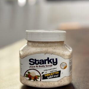 كريم مقشر طبيعي بزبدة الشيا للوجه والجسم من ستاركي